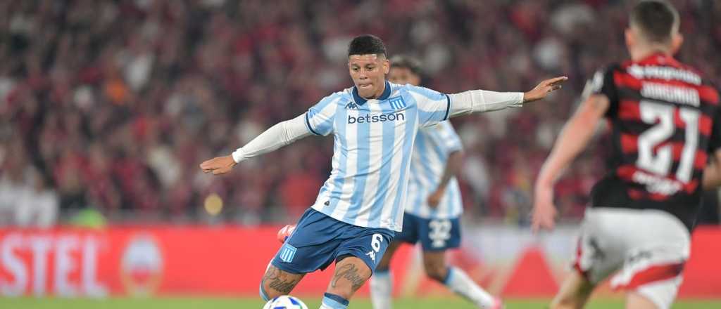 Racing cayó ante Flamengo en la ida de semifinales