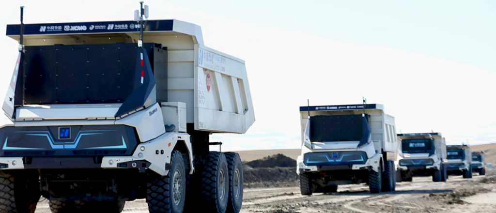As&iacute; son los camiones chinos que se manejan solos para la miner&iacute;a