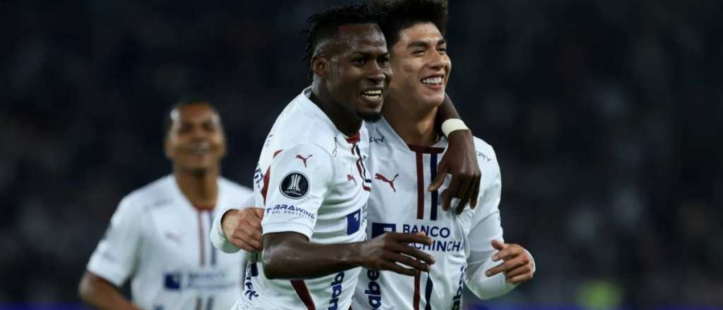 Liga de Quito gole&oacute; a Palmeiras en la semi de la Copa Libertadores