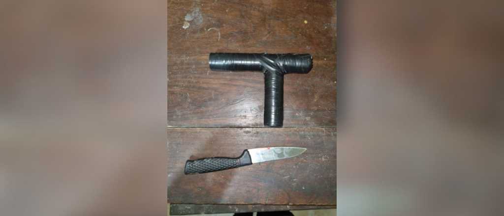 Dos menores aprehendidos en Godoy Cruz tras una riña con un arma tumbera