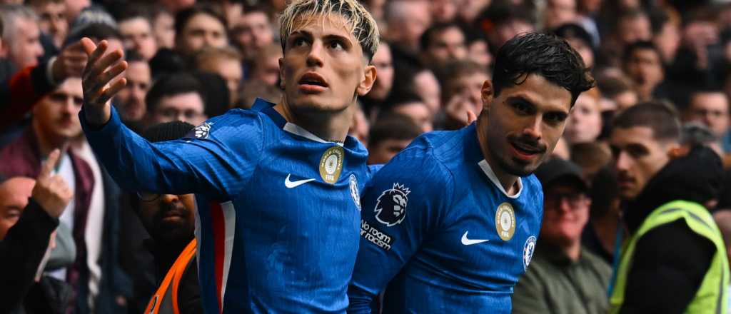 Video: Garnacho marcó su primer gol en Chelsea, pero fue con derrota