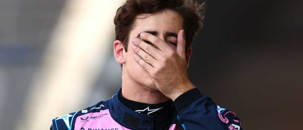 "Era imposible": la bronca de Colapinto tras su mala clasificación en México