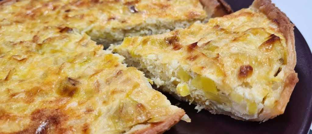 Flamiche paso a paso: la tarta salada de Francia que conquista paladares