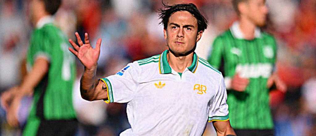 Video: Dybala sigue enchufado y le dio el triunfo a la Roma ante Sassuolo