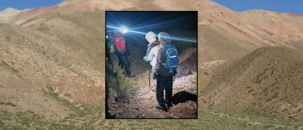 Rescataron a un hombre que se perdió en el cerro "El Burro" de Uspallata