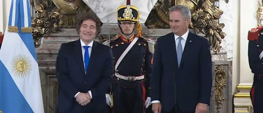 Milei tomó juramento a Pablo Quirno como nuevo canciller