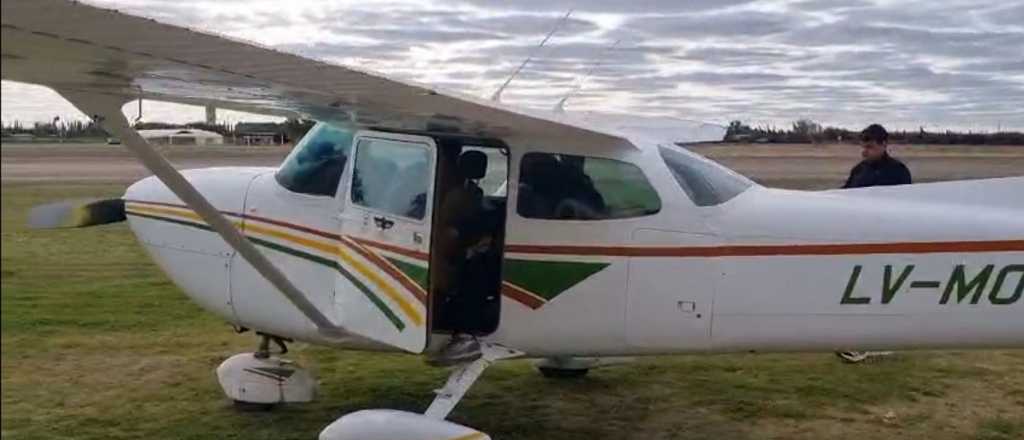 Video: rescataron a un puestero de General Alvear que se había perdido