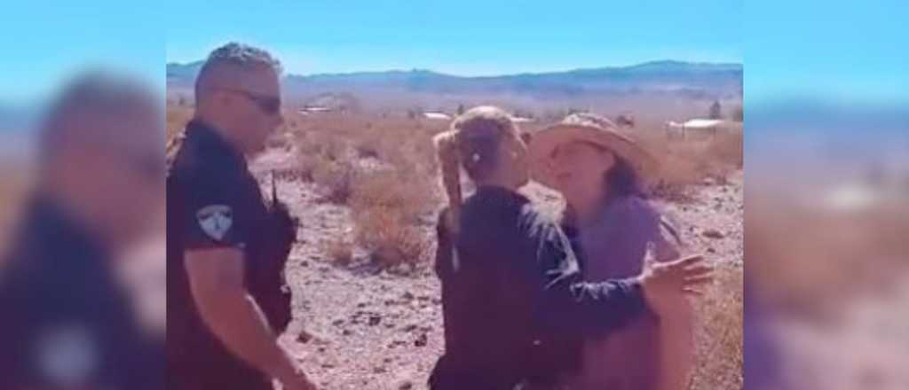 Video: tensión por un desalojo en Uspallata y qué dice la Justicia