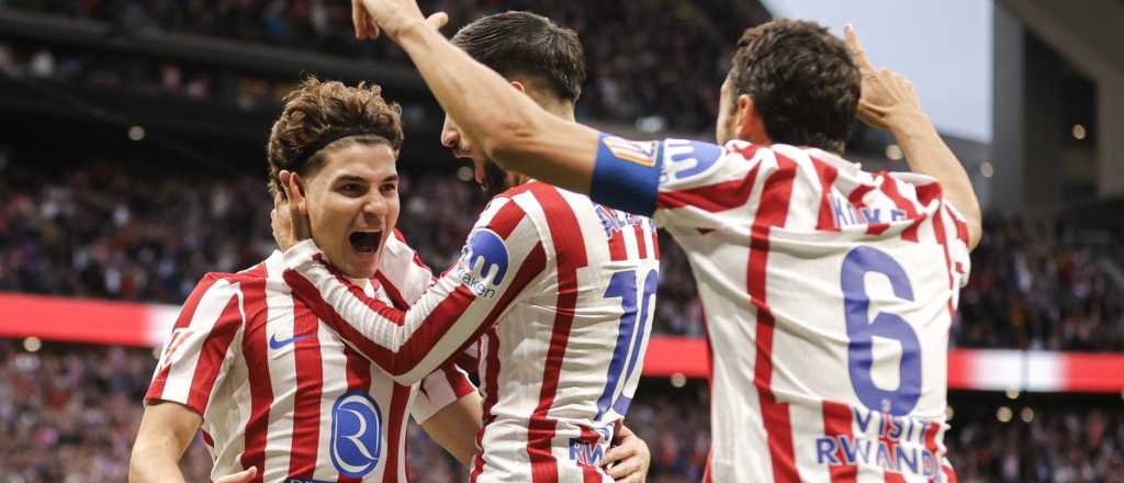 Video: el Atleti del Cholo gole&oacute; al Sevilla de Almeyda con goles argentinos