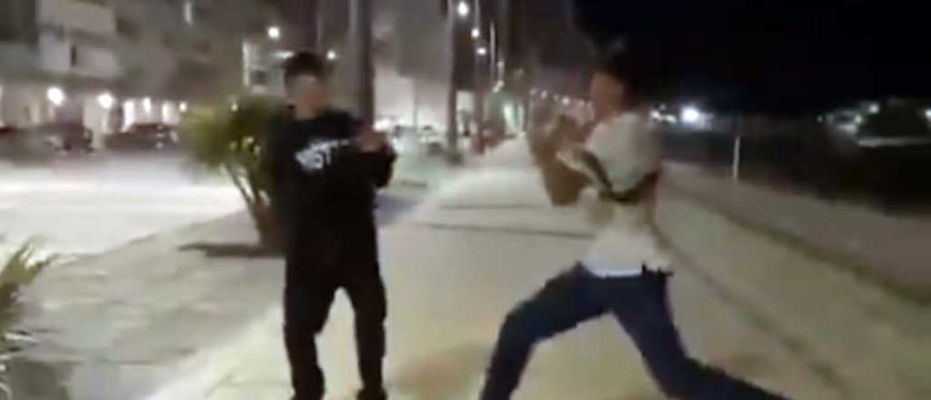 Video: un chico fue asesinado de una pu&ntilde;alada en una pelea 