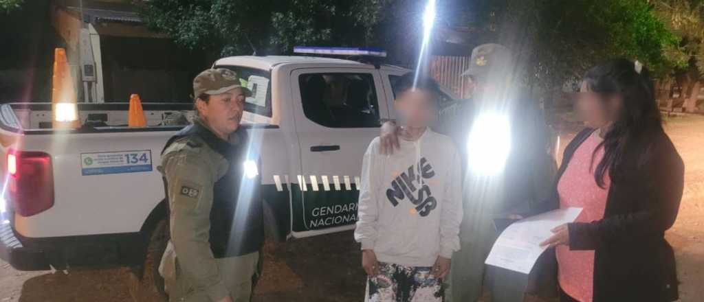 Rescataron a un niño perdido en General Alvear: lo encontraron llorando