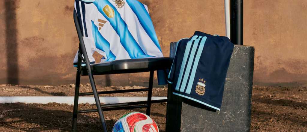 Esta será la camiseta que usará la Selección Argentina en el Mundial 2026