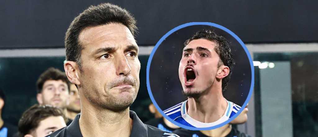 Scaloni dio la última lista del año y citó al goleador del momento