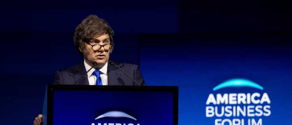 Milei pidió en Miami un "gran consenso capitalista"