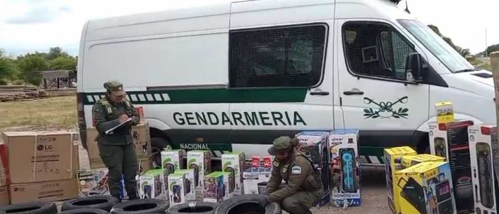 Gendarmería secuestró mercadería ilegal valuada en más de $24 millones