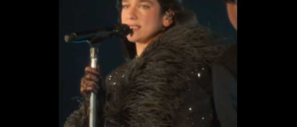 Video: Dua Lipa cant&oacute; un cl&aacute;sico de Soda Stereo en su show en Buenos Aires