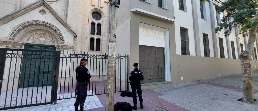 Grave amenaza y suspensión de clases en el Corazón de María