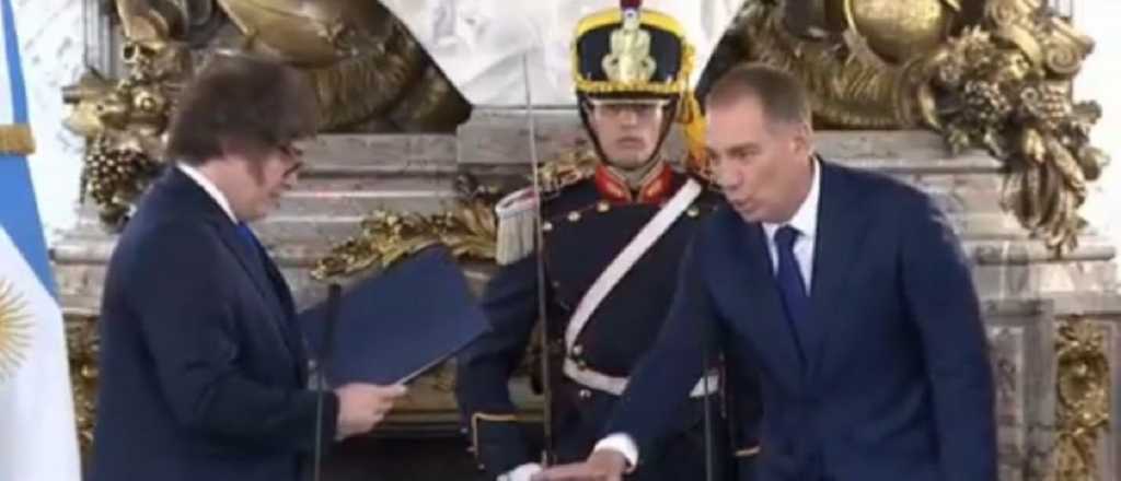 Milei tomó juramento a Diego Santilli como nuevo ministro del Interior