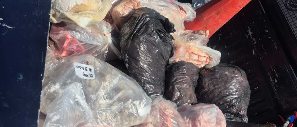 Decomisaron 200 kilos de carne en otro negocio de Las Heras