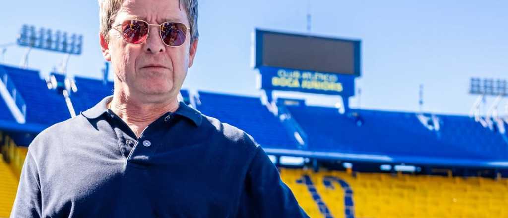 Noel Gallagher, l&iacute;der de Oasis, visit&oacute; la Bombonera por segunda vez
