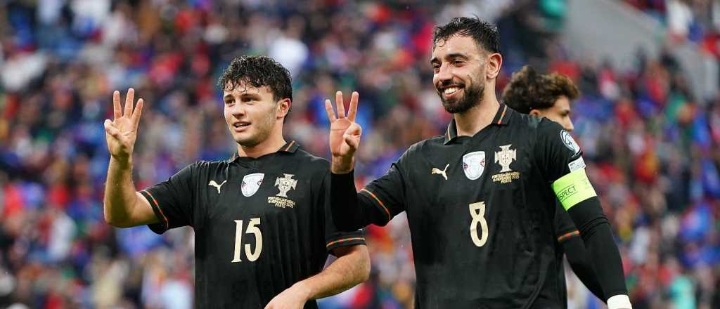 Sin Cristiano, Portugal goleó a Armenia y se clasificó al Mundial