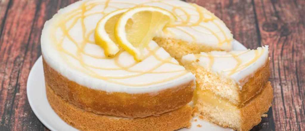 Torta matera de limón: la receta fácil y rendidora para la merienda
