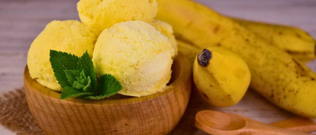 Cómo hacer helado de banana casero en minutos con solo dos ingredientes
