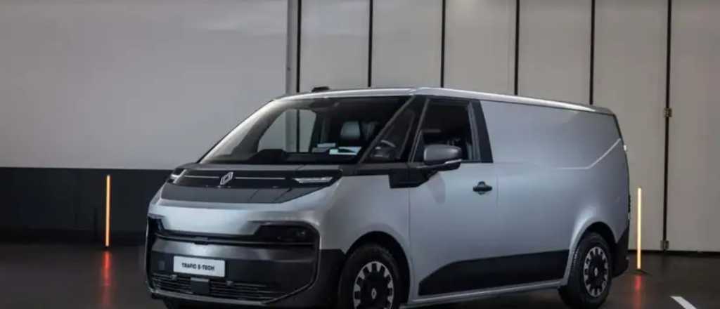 Renault lanzó la nueva versión de la Trafic y será 100% eléctrica