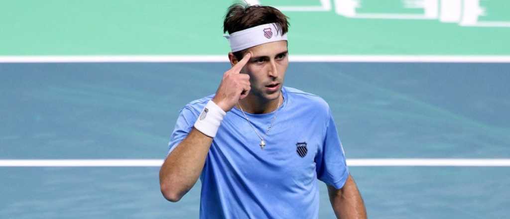 Corta estadía de Etcheverry en el ATP 250 de Auckland