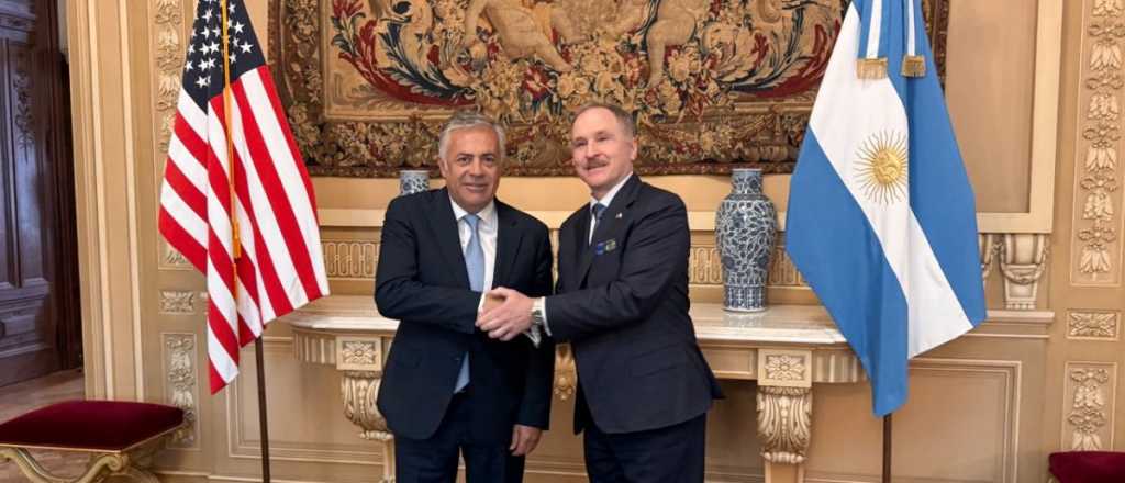 El embajador de EE.UU. inició con Cornejo sus reuniones con gobernadores