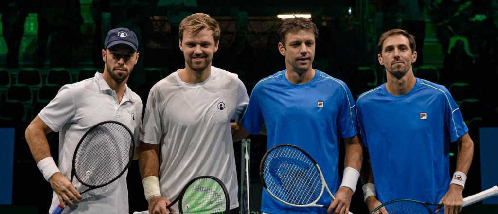 Zeballos y Molteni perdieron en dobles y Argentina se despidi&oacute;