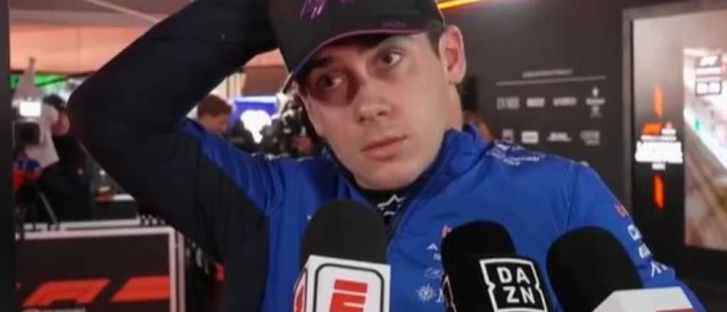 Colapinto se lamentó por su última vuelta en la clasificación: "Fue difícil"