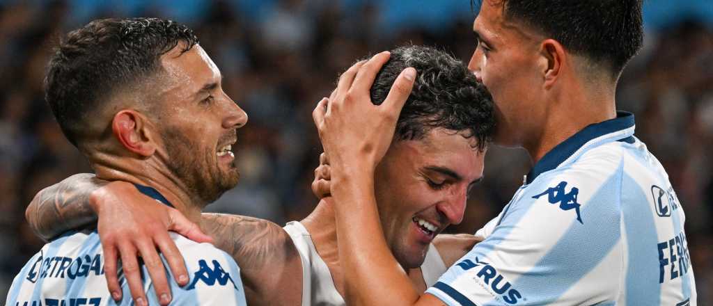 Racing le ganó a River 3 a 2 en un partido para el infarto