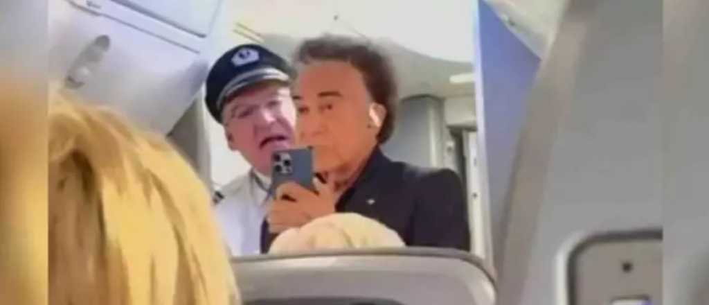 Bajaron del avión al "Puma" Rodríguez por las quejas de un pasajero
