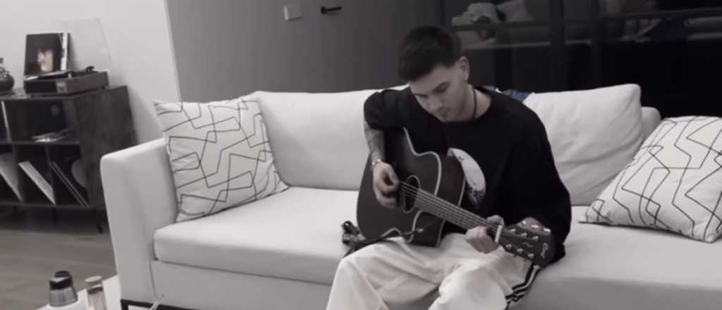 El emotivo video que hizo Mastantuono en homenaje a Maradona