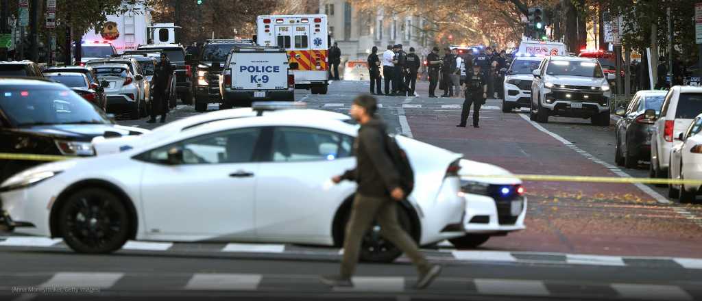 Dos guardias murieron en un tiroteo cerca de la Casa Blanca