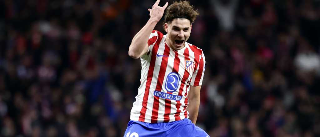 Video: con gol de Julián Álvarez, Atlético de Madrid venció al Inter