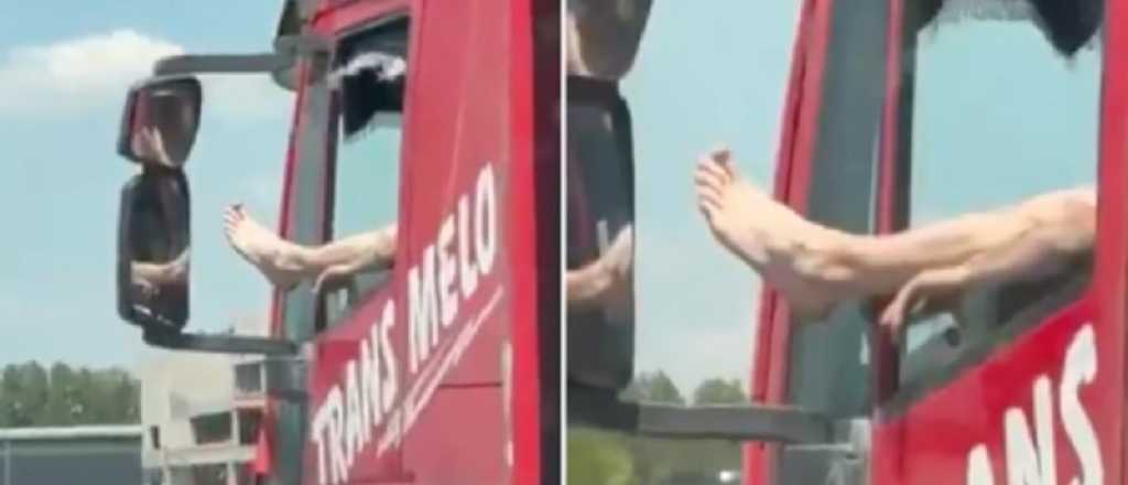 Un video, tres infracciones: insólito episodio en una ruta nacional