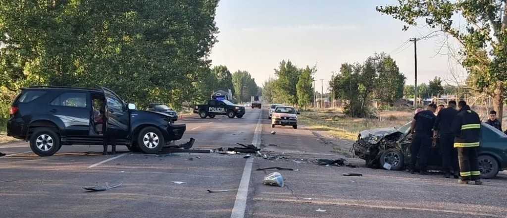 Un conductor borracho provocó un choque frontal en la Ruta 40