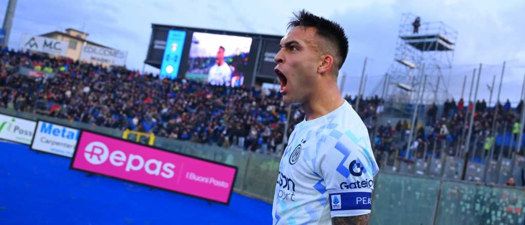 Video: doblete de Lautaro Martínez en el triunfo de Inter ante Pisa