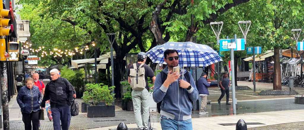 Alerta amarilla por posibles tormentas en Mendoza
