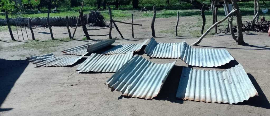 Robaron chapas de zinc de un galpón de San Rafael