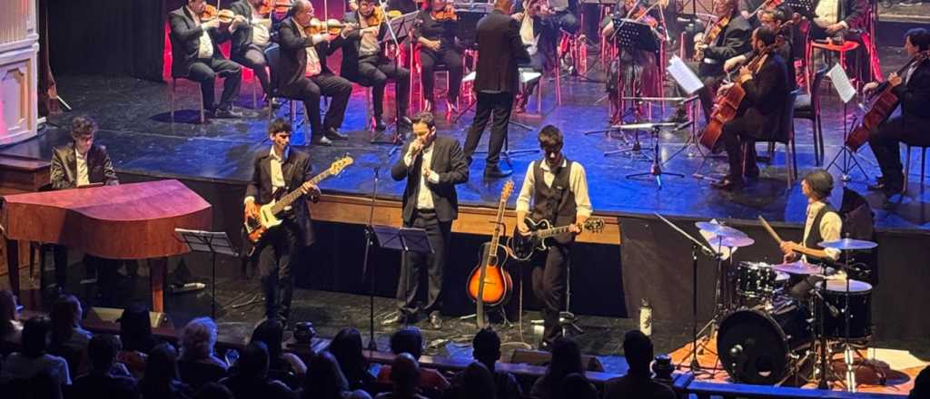 Homenaje a Soda Stereo: show sinf&oacute;nico en la escuela Eva Per&oacute;n