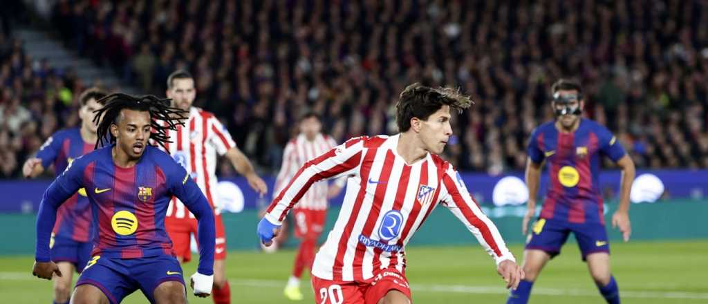 El Barcelona le ganó 3 a 1 al Atlético de Madrid