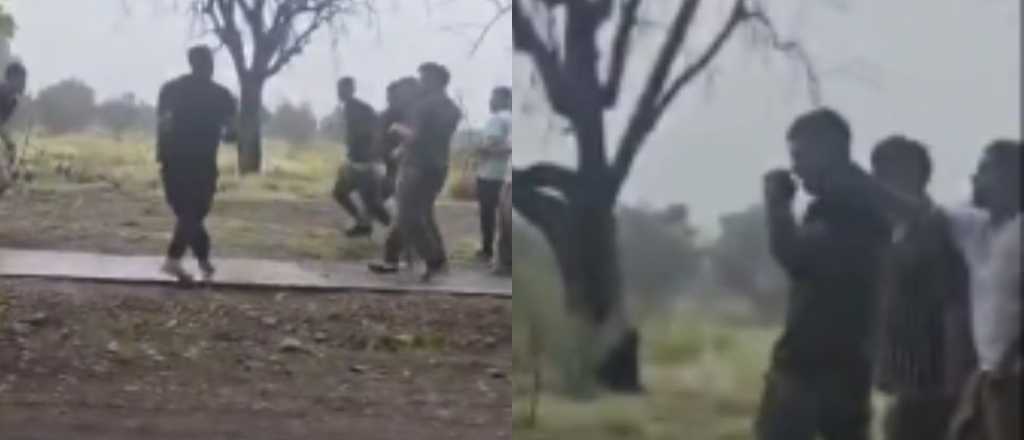 Nuevas imágenes de la violenta pelea a la salida de un boliche en San Rafael