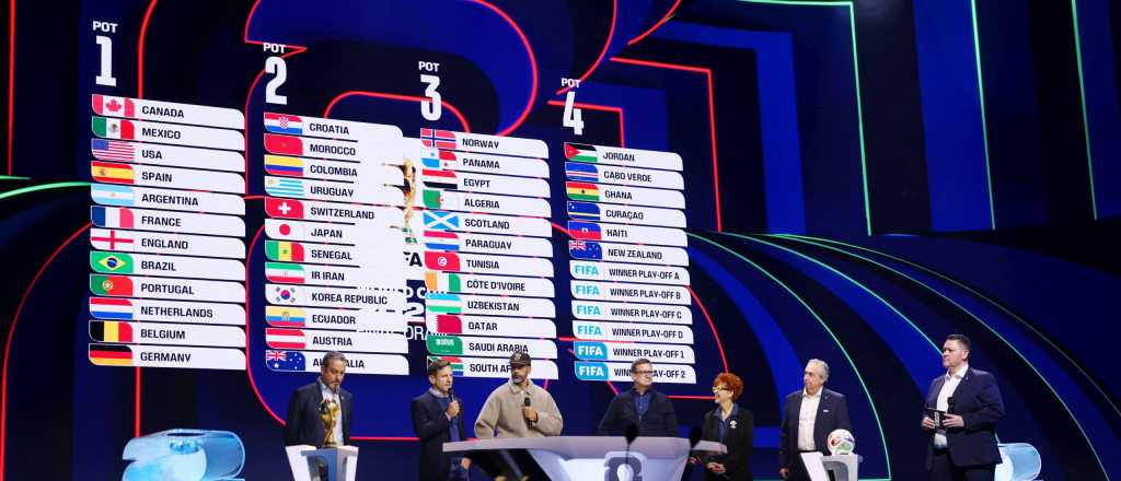 A horas del sorteo: simul&aacute; c&oacute;mo quedar&iacute;a el grupo de Argentina en el Mundial 2026