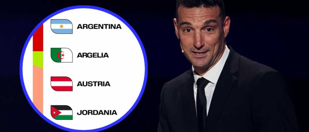 "No está tan bueno": la reacción de Scaloni luego del sorteo