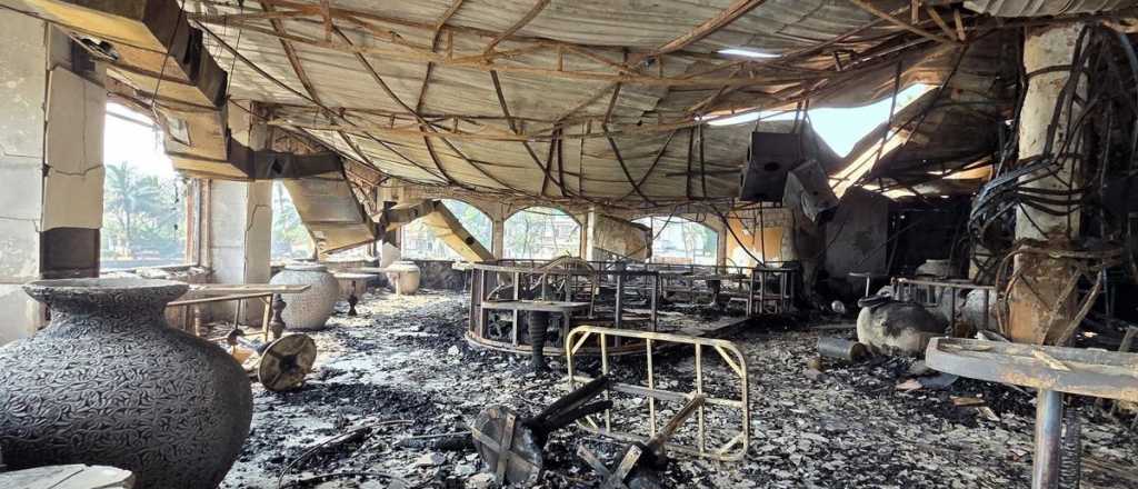 Video: así comenzó el incendio de un boliche en la India que dejó 25 muertos