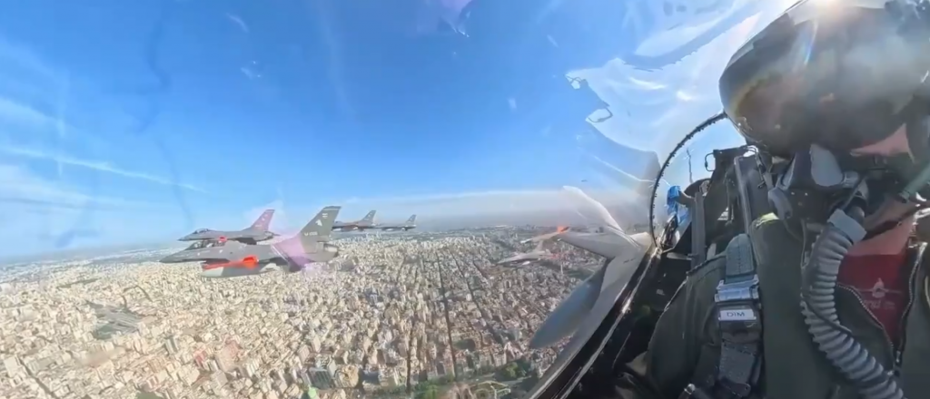 Así se vivió desde adentro el histórico primer vuelo de los F-16 en Argentina