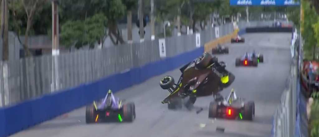 El espectacular accidente en la F&oacute;rmula E que dej&oacute; a todos en shock